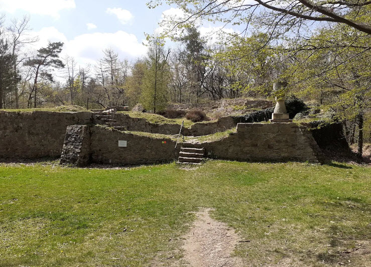 Sion Castle Ruins, Czech Republic (Czechia)